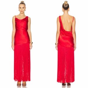 Deme by Gabriella Rosetta Dress in Red